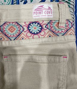 Point Cove Beige Jeans