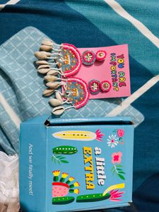 A Little Extra Beaded Earings