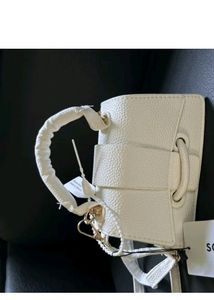 Savana White Mini Crossbody Bag