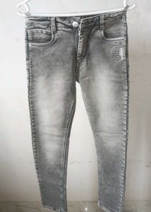 Urban Fade Slim-Fit Denim ( Grey )(Size-38)