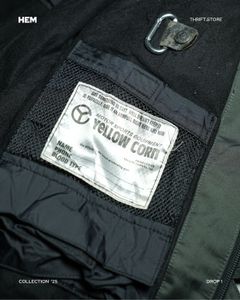 Yellow Corn Biker Jacket