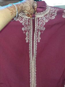 Elegant Maroon Kurta