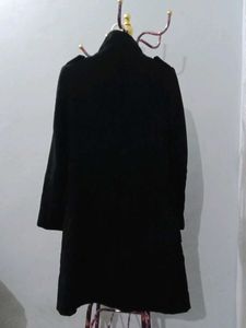 Elegant Black Overcoat