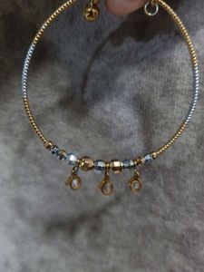 Elegant Two-Tone Bangle