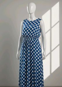 Polka Dot Maxi Dress