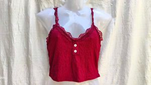 CUTE MAROON TOP