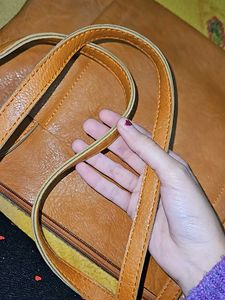 Brick Colour Handbag