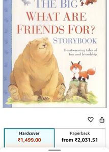 The Big,What Are Friends For , Storybook?