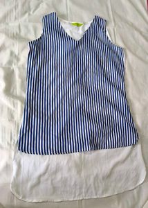 Striped Sleeveless Top