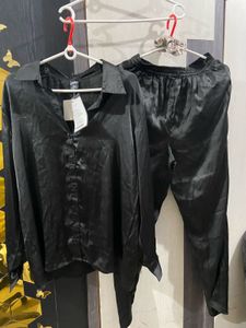 Satin Pajama Set
