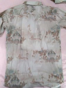 Unique Patterned Button-Down Shirt