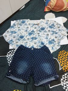 Flower Theme Co-rd Set For Kids