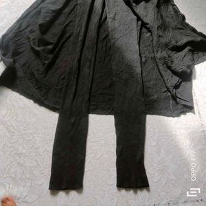 Zara Warp Skirt With Attached Leggings🖤