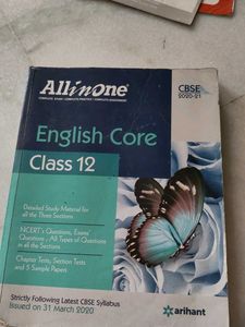 All In One English Class 12