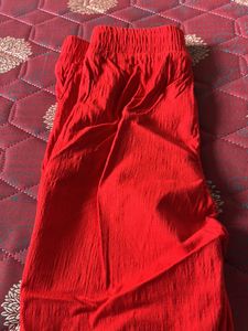 Stylish Red Jeggings For Women