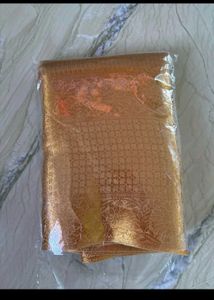 Elegant Gold Tone Saree