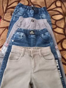 BRANDED JEANS PACK OF 4 Get Free T-shirt