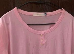 Pink Casual T-Shirt