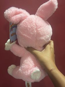 Pink Bunny Plush Toy