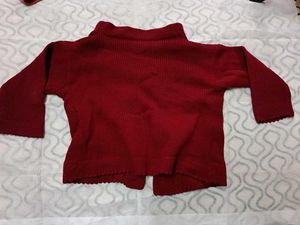 Warm woollen sweater