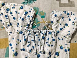 Floral Print Midi Dress