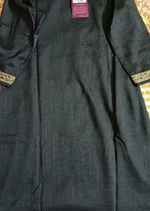 Elegant Black Kurta Set