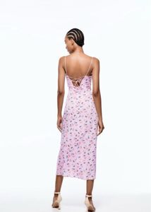 Zara Floral Print Slip Dress