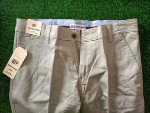 Men&#39;s (Pista Green) 34 Chino pant for party wear