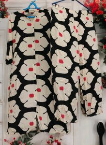Floral Print Kurta Set