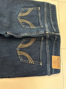 Jeans of Hollister a wellknown brand o