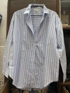 Striped Button-Down Shirt {S/M/L} Available