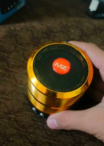 Portable Golden Bluetooth Speaker