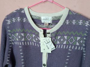 Vintage Patterned Cardigan