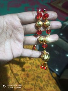 shinny beads mala