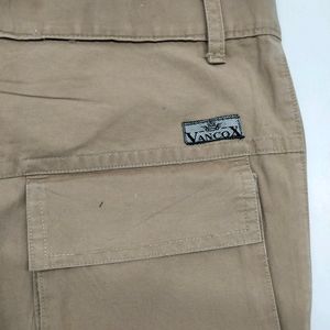 KHAKI COTTON CARGO PANT FOR MEN