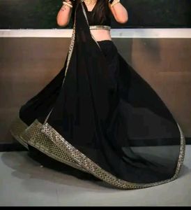 Elegant Black Lehenga Choli