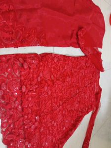 New Kurta Set In Net Embroidery