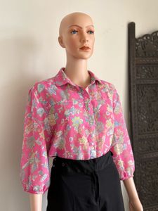 Floral Pink Shirt