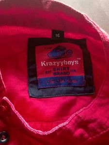 Martein Inn Casual Shirt For Boys ( 13-14 Y )