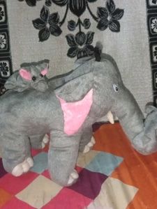 A20 Mother Baby Elephant Best Gift