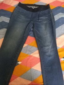 Maternity Jeans with Belly Band