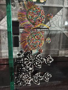 Statement Beaded Earrings