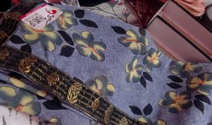 Floral Thumbs Up Saree with Blouse