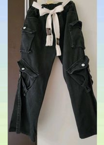 Cargo Jeans with Belt