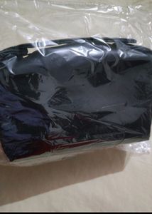 MAC Black Leather Bag