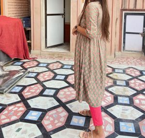 Floral Print Tunic Top