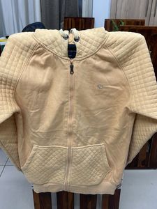 Casual Quilted Hoodie