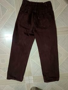 Combo Of Wide Leg Black Jeans And Top