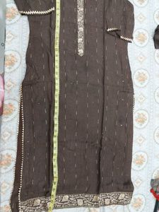 Zari Work Kurta Set
