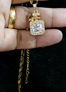 Anti-tarnish Pendant Set